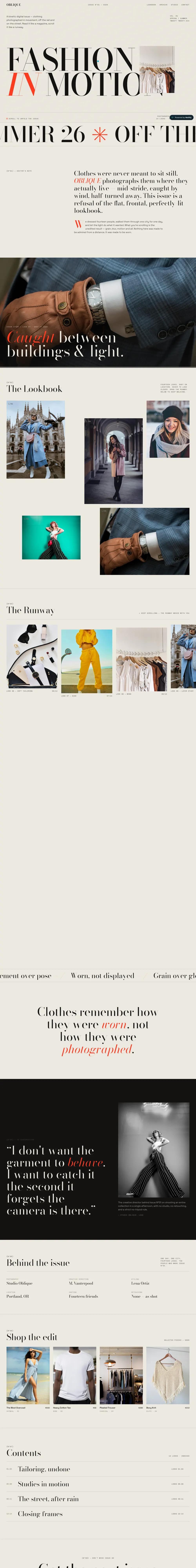 Oblique — Home page